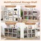 Costway 4/6/8/9-Cube Open Bookshelf with Anti-tip Kits Home Modern Style Storage Shelf for Study